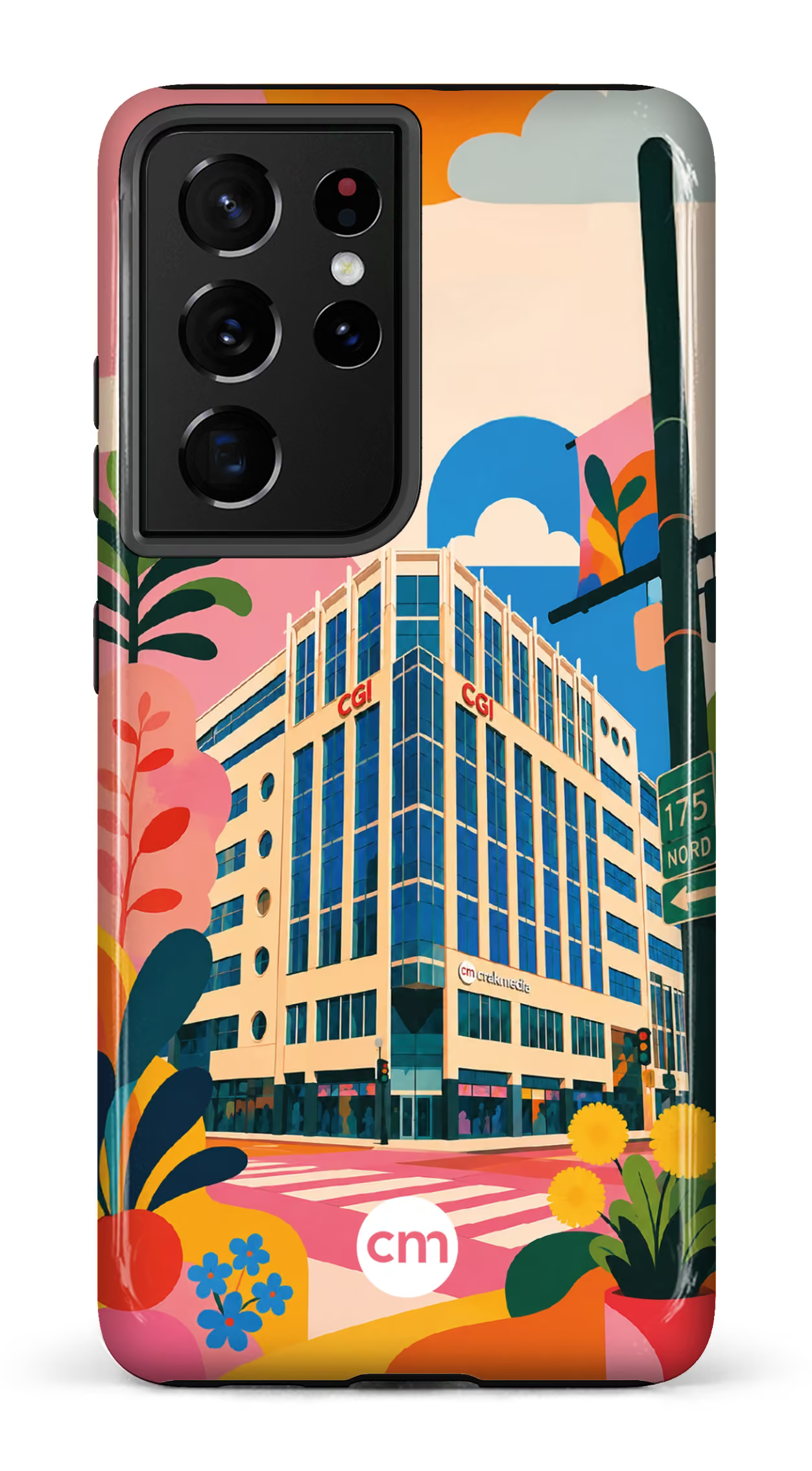 Galaxy S21 Ultra Tough Funky Building Crakmedia -