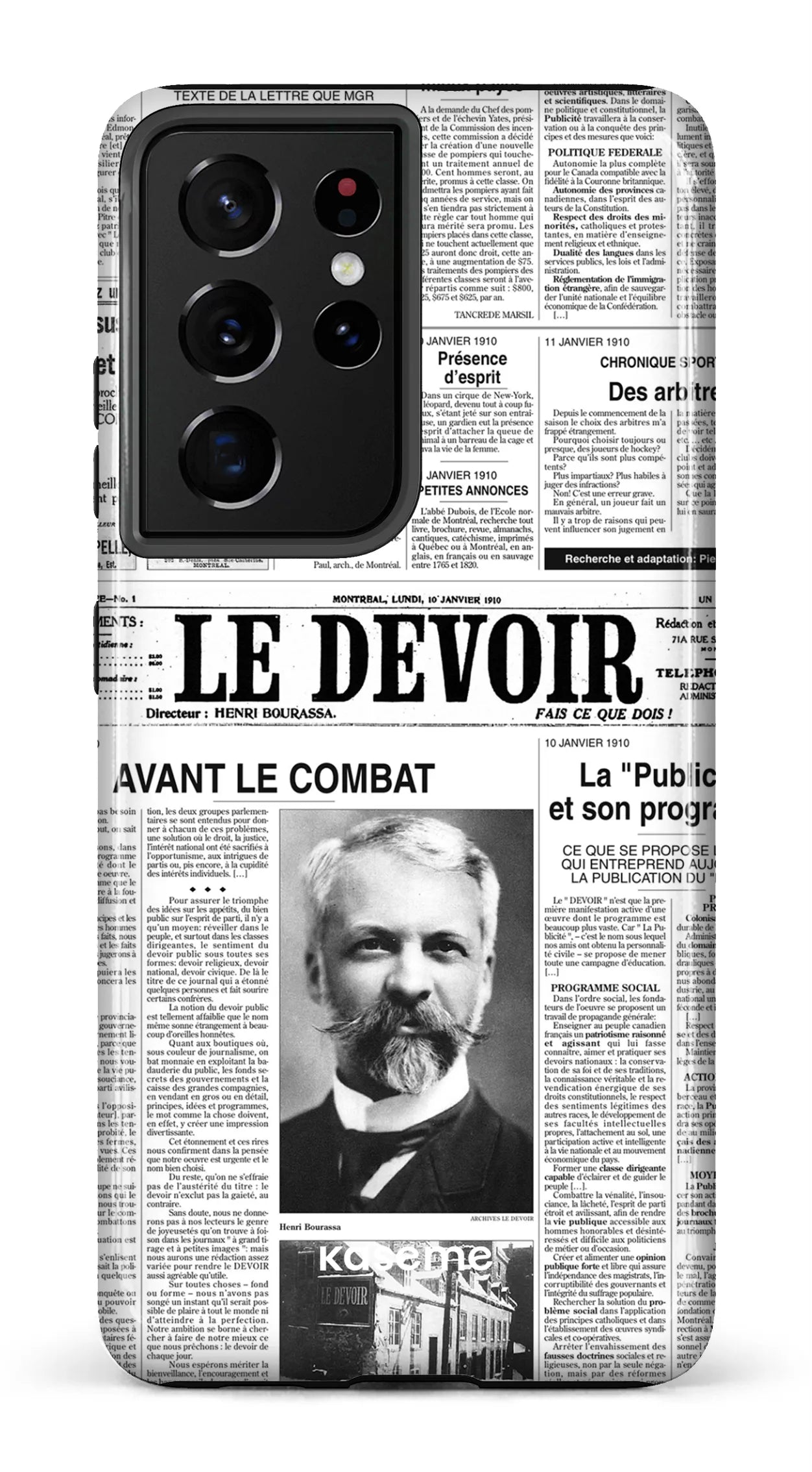 Galaxy S21 Ultra Tough Le Devoir — Premier édito -