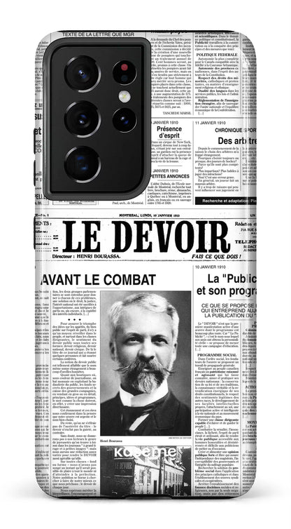 Galaxy S21 Ultra Tough Le Devoir — Premier édito -