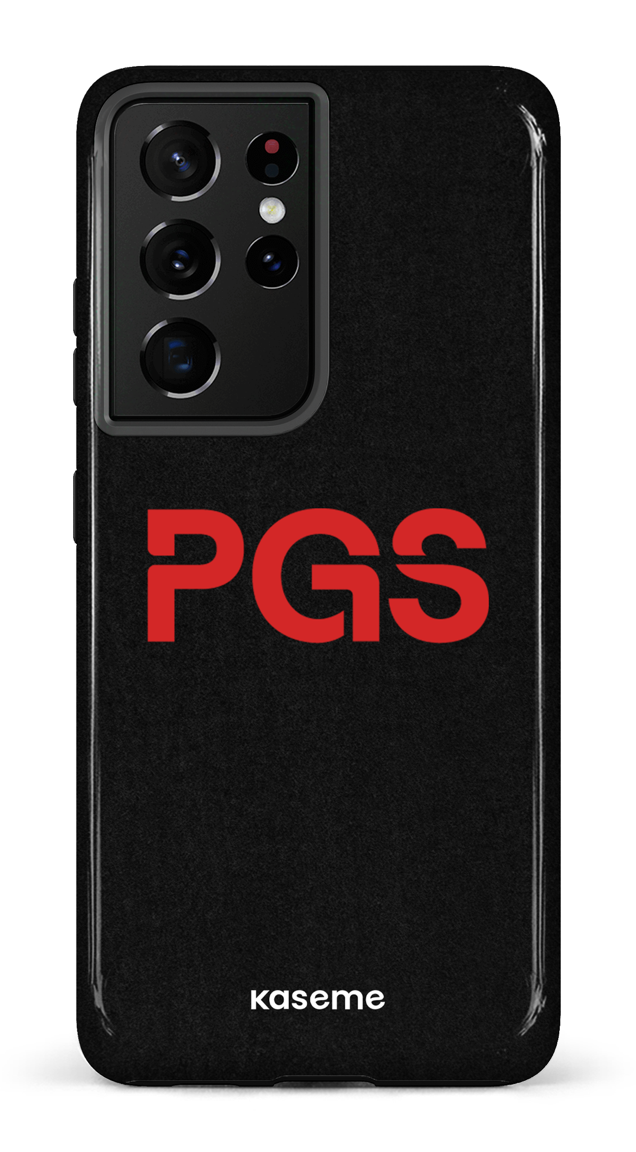 Galaxy S21 Ultra Tough PGS Noir&Rouge -
