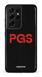 Galaxy S21 Ultra Tough PGS Noir&Rouge -