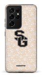 Galaxy S21 Ultra Tough Posy Beige x Dragons -