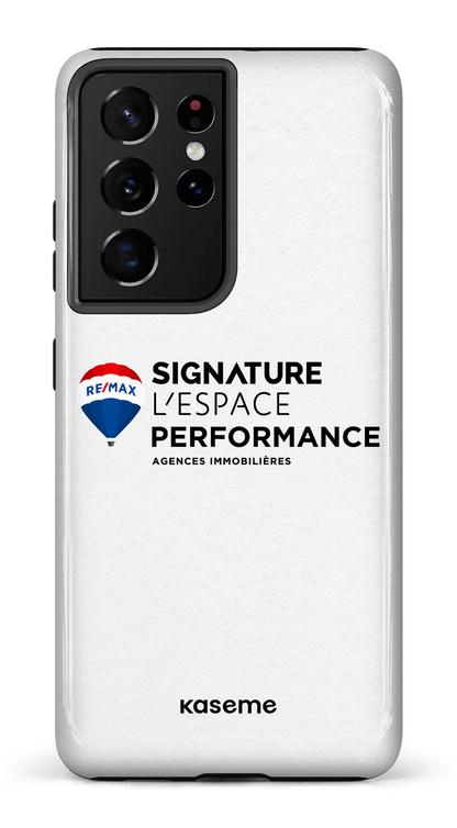 Galaxy S21 Ultra Tough Remax Signature L'Espace & Performance Blanc -