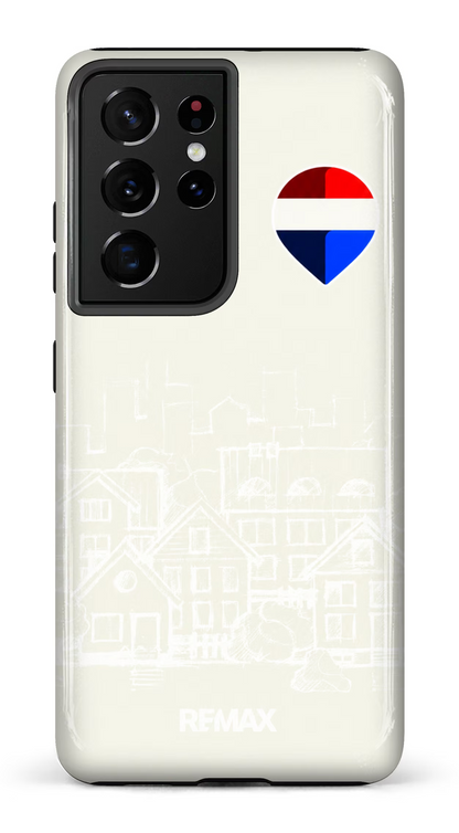 Galaxy S21 Ultra Tough Remax Sketch Beige -