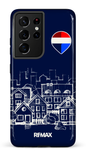 Galaxy S21 Ultra Tough Remax Sketch Bleu -
