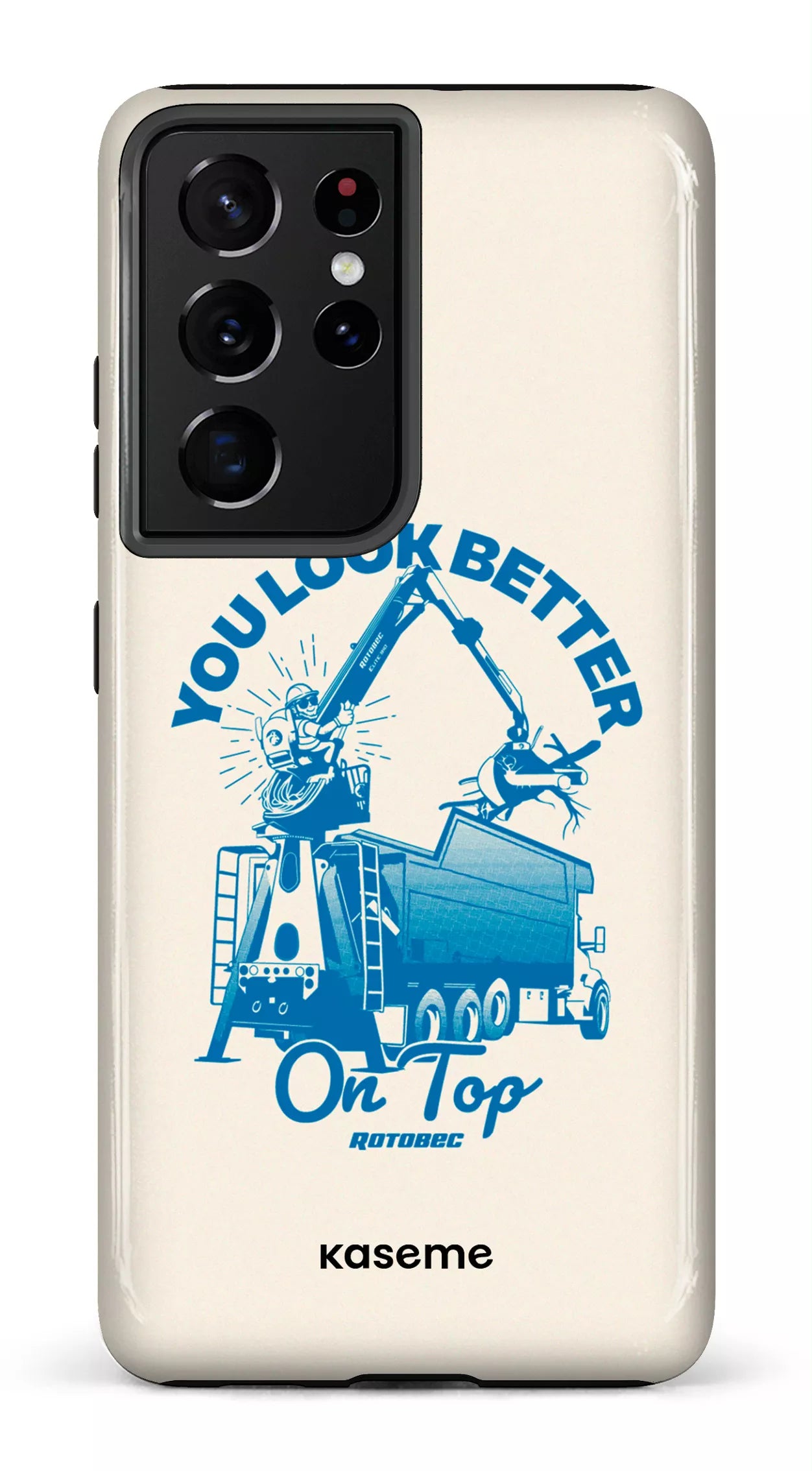 Galaxy S21 Ultra Tough Rotobec Beige -
