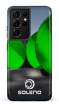 Galaxy S21 Ultra Tough Soleno gros tuyaux vert -