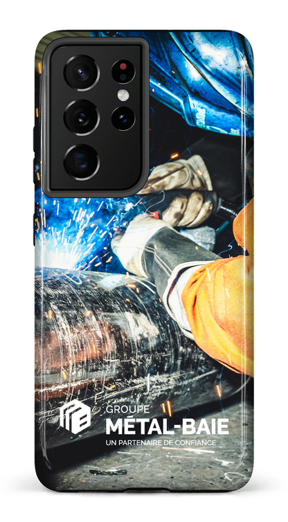 Galaxy S21 Ultra Tough Soudure par Métal-Baie -