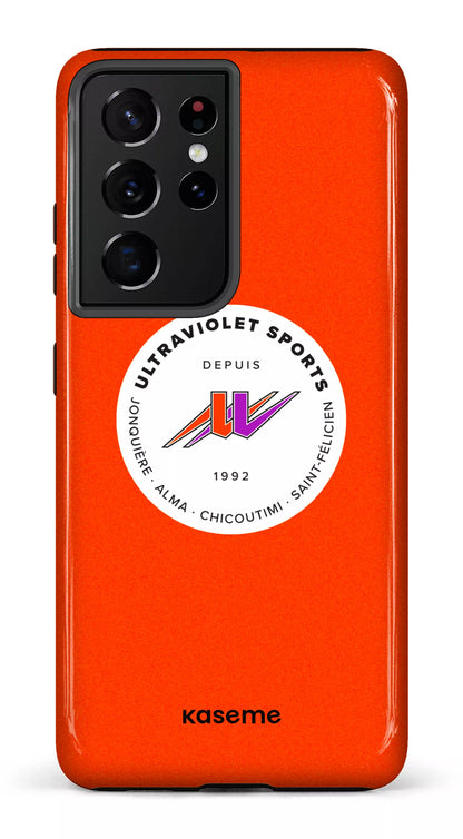 Galaxy S21 Ultra Tough UltraViolet - Orange -