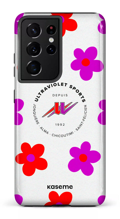 Galaxy S21 Ultra Tough UltraViolet Fleurs -