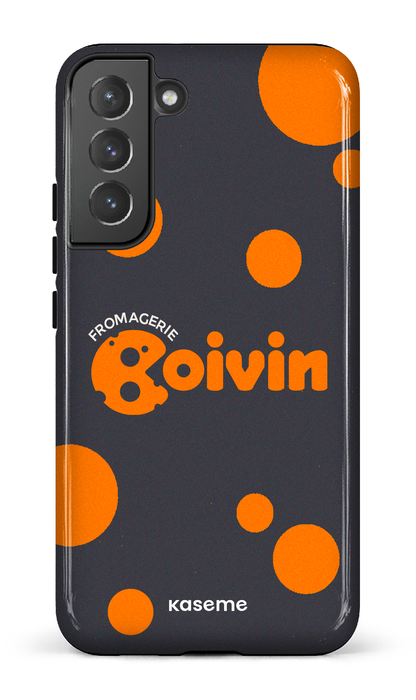 Galaxy S22 Plus Tough Boivin Gris x Ronds -
