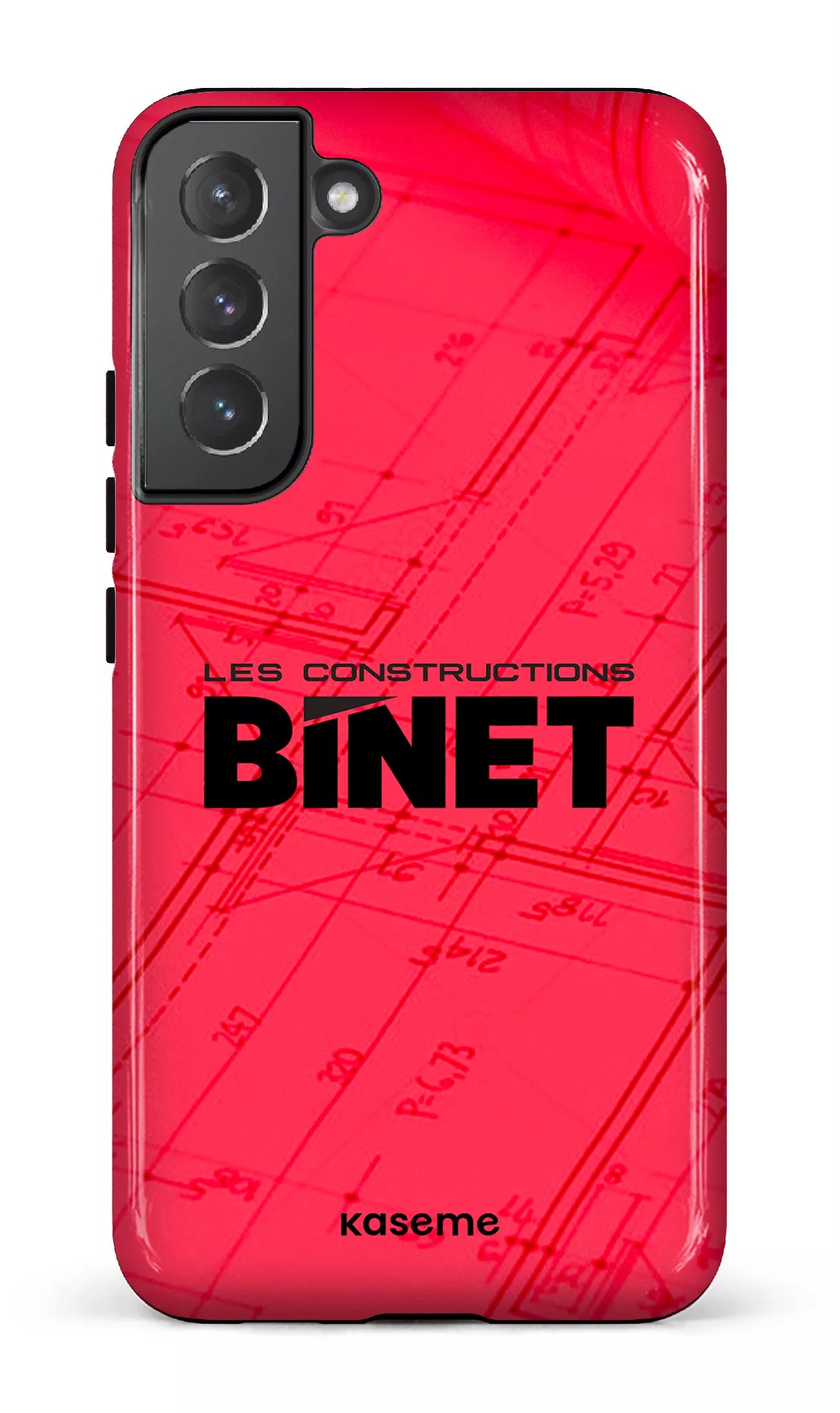 Galaxy S22 Plus Tough Constructions Binet Rouge -