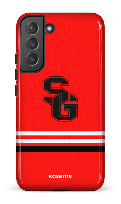 Galaxy S22 Plus Tough Dragons PSG Rouge -