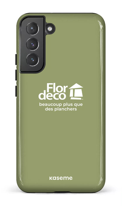 Galaxy S22 Plus Tough Flordeco logo Sauge -