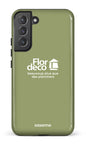 Galaxy S22 Plus Tough Flordeco logo Sauge -