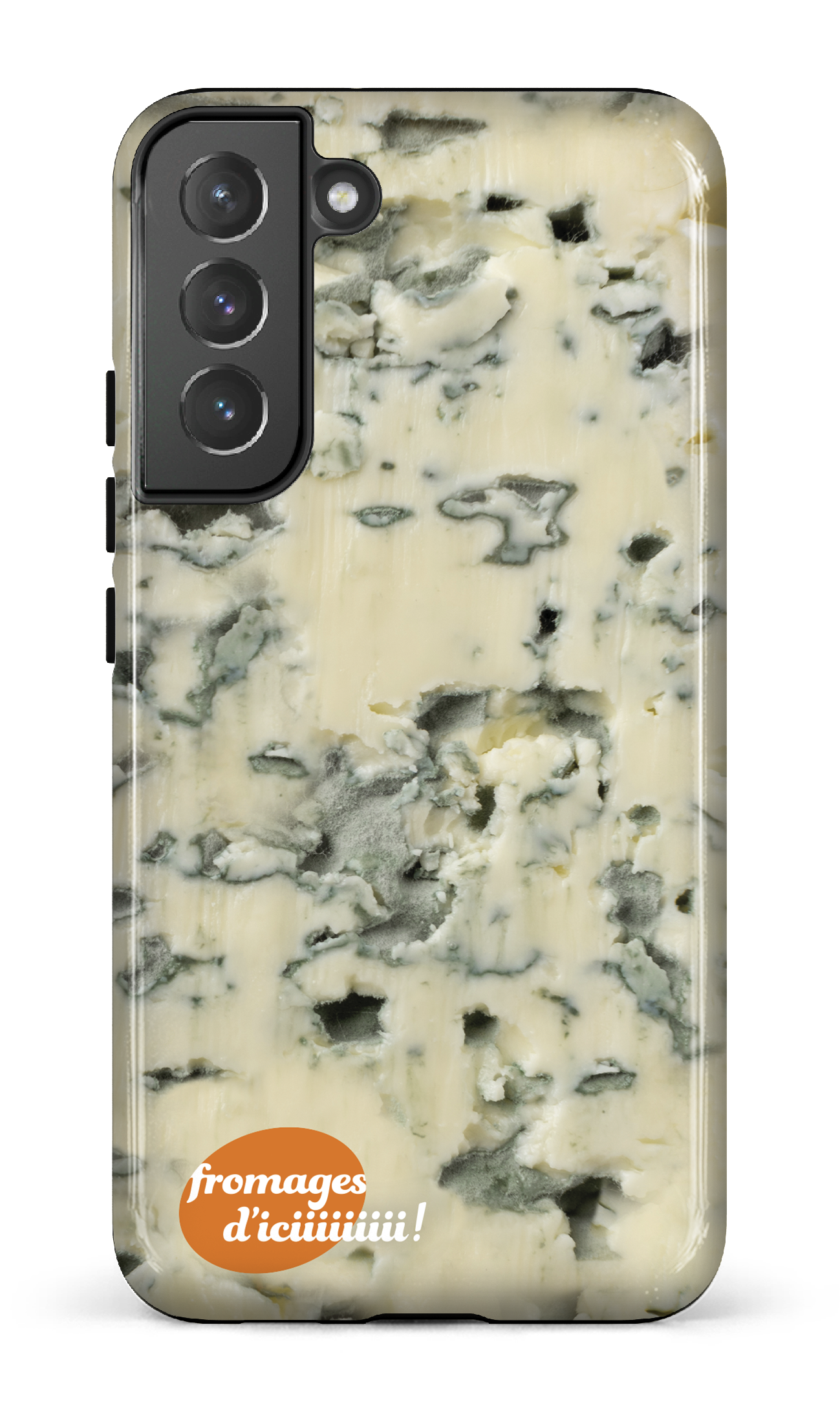 Galaxy S22 Plus Tough Fromage Bleu Logo -