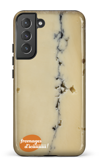 Galaxy S22 Plus Tough Fromage Cendré Logo -