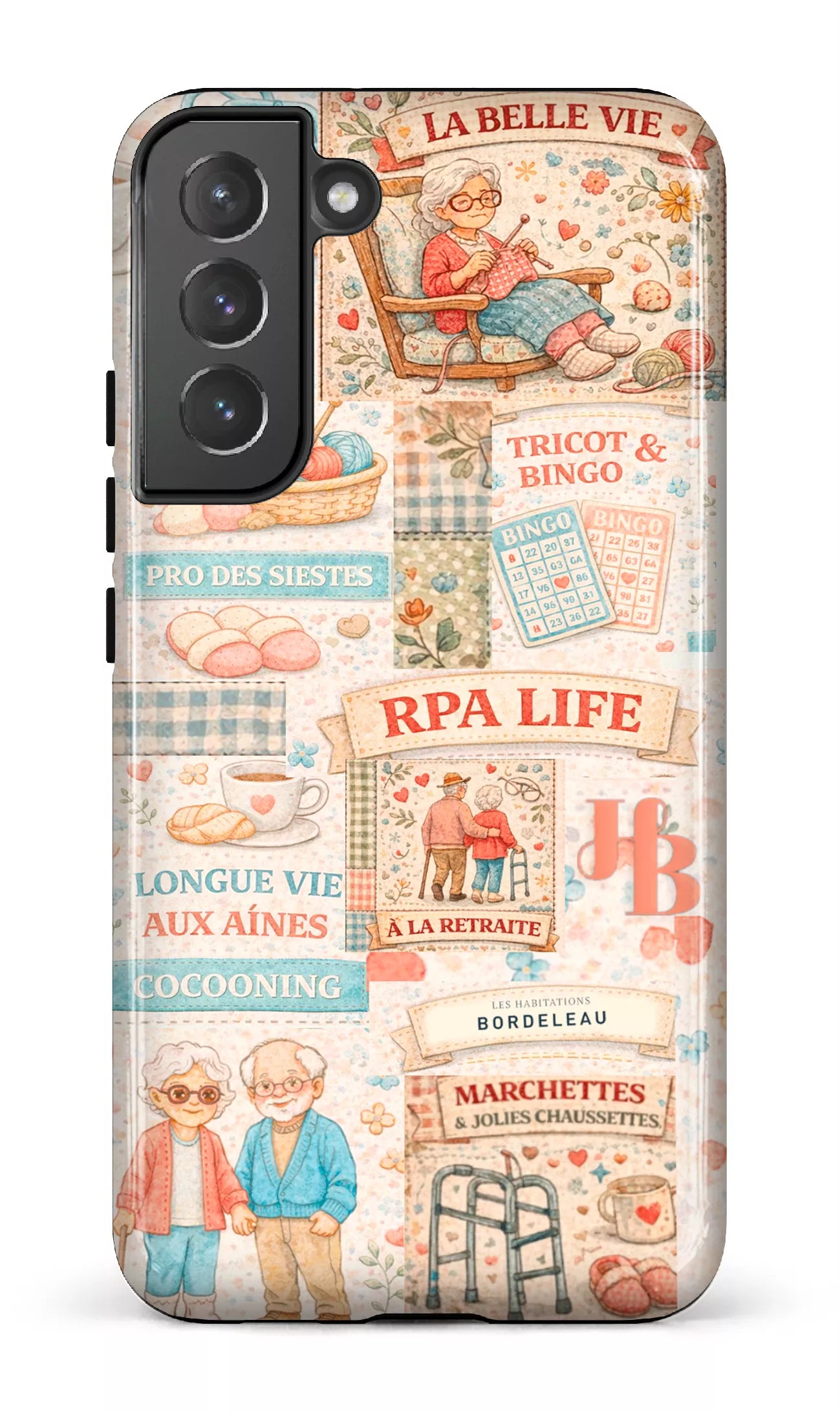 Galaxy S22 Plus Tough HB Courtepointe -