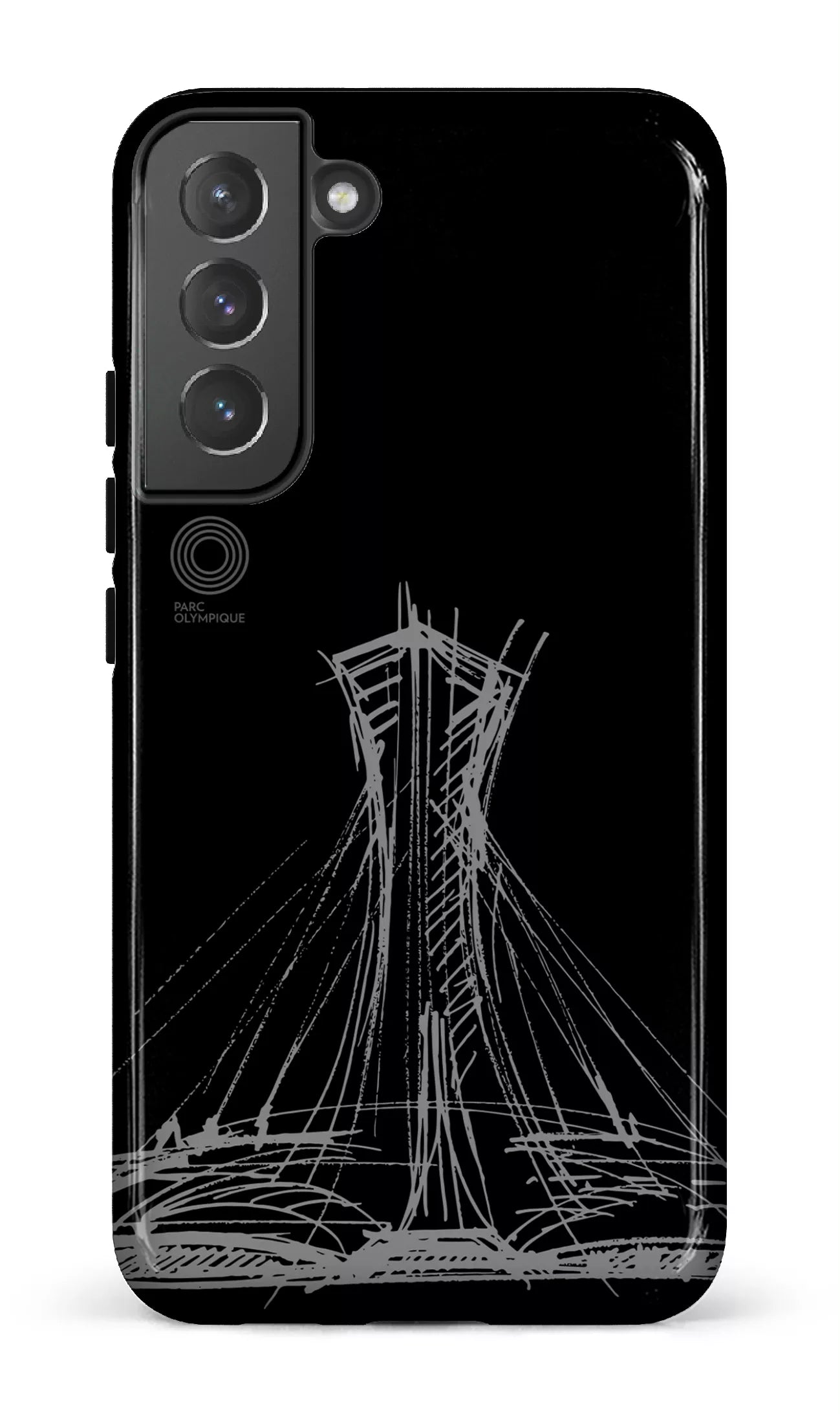 Galaxy S22 Plus Tough Parc Olympique - Croquis Noir -