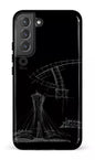 Galaxy S22 Plus Tough Parc Olympique - Croquis Plan Noir -