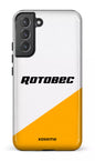 Galaxy S22 Plus Tough Rotobec Blanc et Jaune -