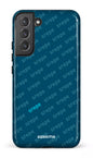 Galaxy S22 Plus Tough SREPE Pattern Bleu x Turquoise -