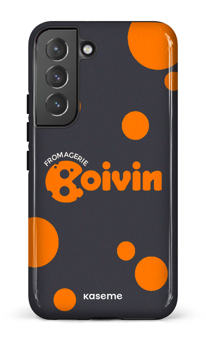 Galaxy S22 Tough Boivin Gris x Ronds -