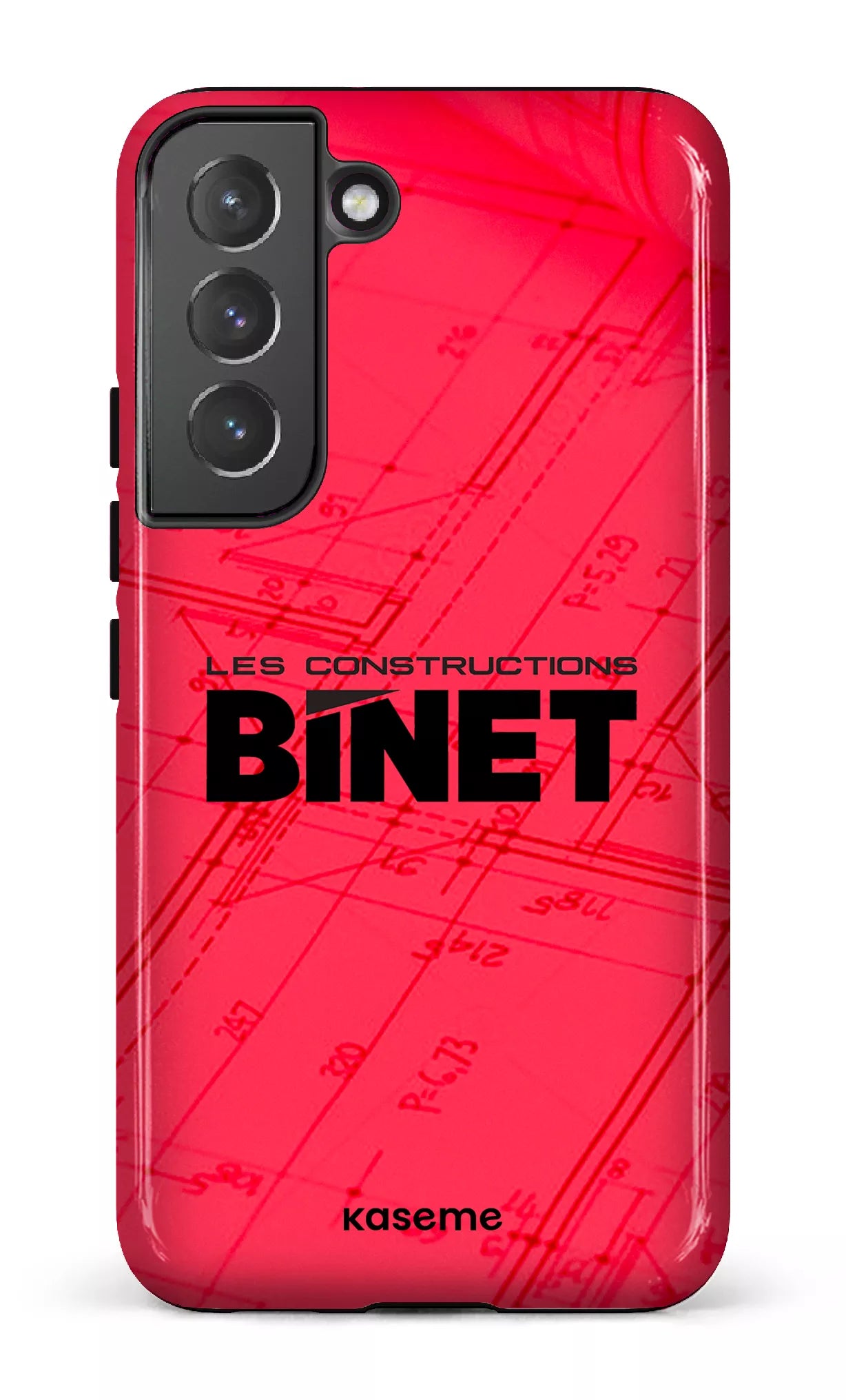 Galaxy S22 Tough Constructions Binet Rouge -