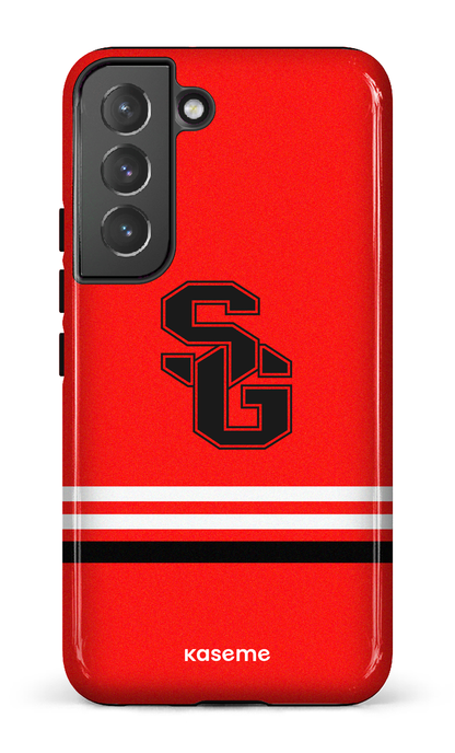 Galaxy S22 Tough Dragons PSG Rouge -