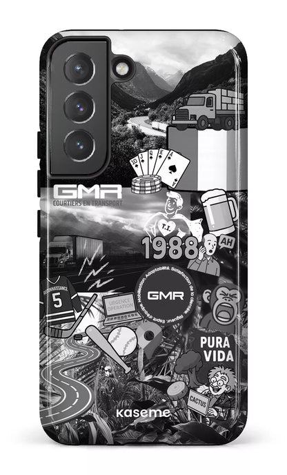 Galaxy S22 Tough GMR Collage Noir et Blanc -
