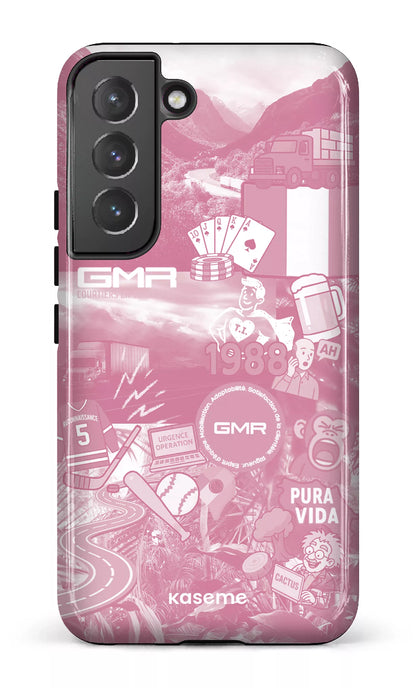 Galaxy S22 Tough GMR Collage Rose -