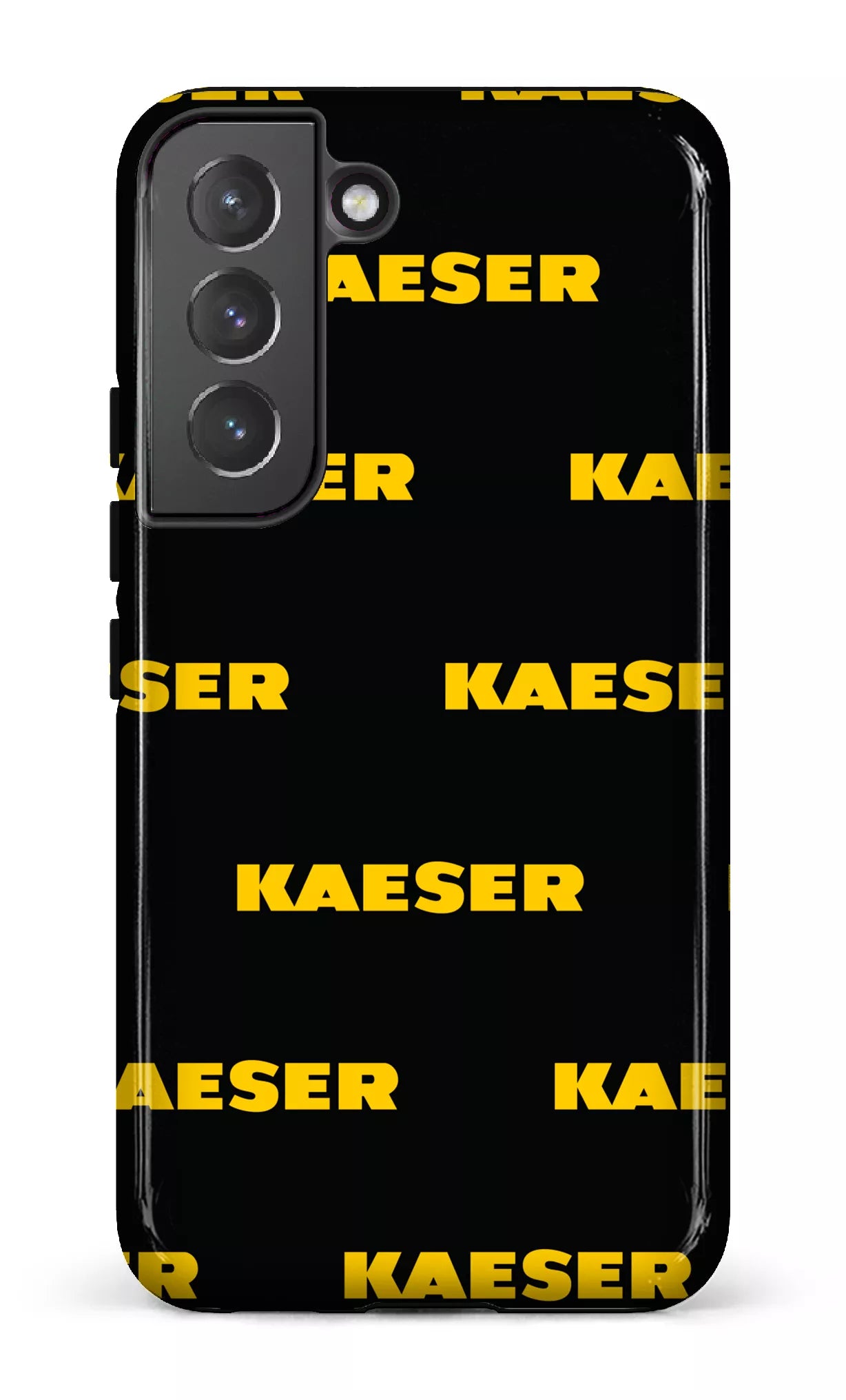 Galaxy S22 Tough Kaeser Pattern Noir -