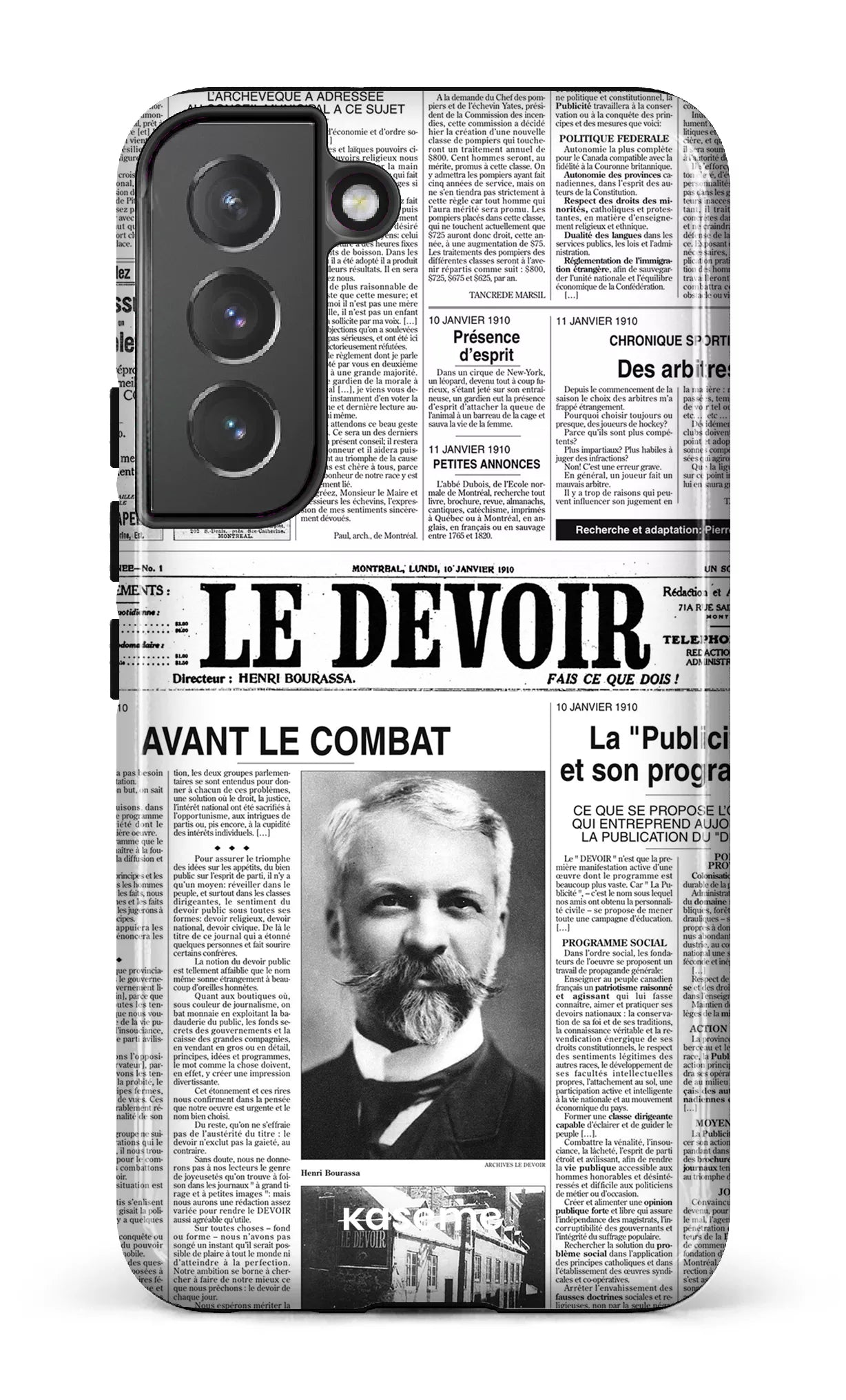 Galaxy S22 Tough Le Devoir — Premier édito -