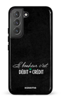 Galaxy S22 Tough Le bonheur c'est débit = crédit (noir) -