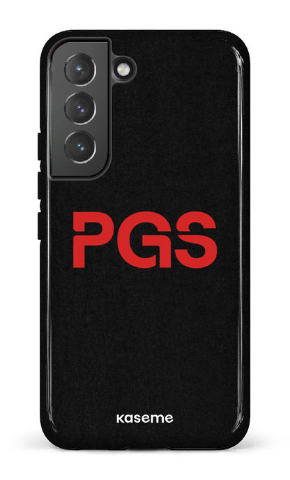Galaxy S22 Tough PGS Noir&Rouge -
