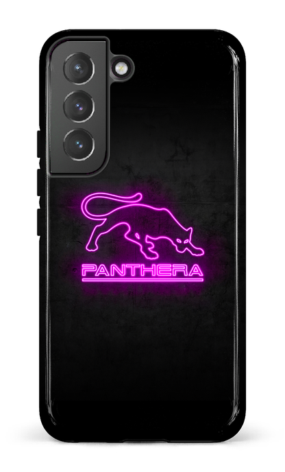 Galaxy S22 Tough Panthera Logo Neon -