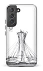 Galaxy S22 Tough Parc Olympique - Croquis Blanc -