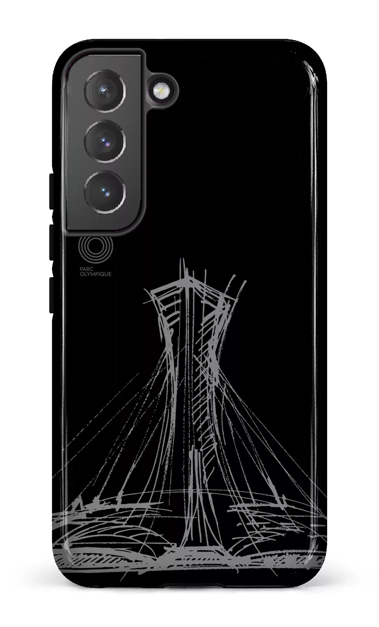 Galaxy S22 Tough Parc Olympique - Croquis Noir -