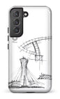 Galaxy S22 Tough Parc Olympique - Croquis Plan Blanc -