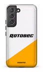 Galaxy S22 Tough Rotobec Blanc et Jaune -