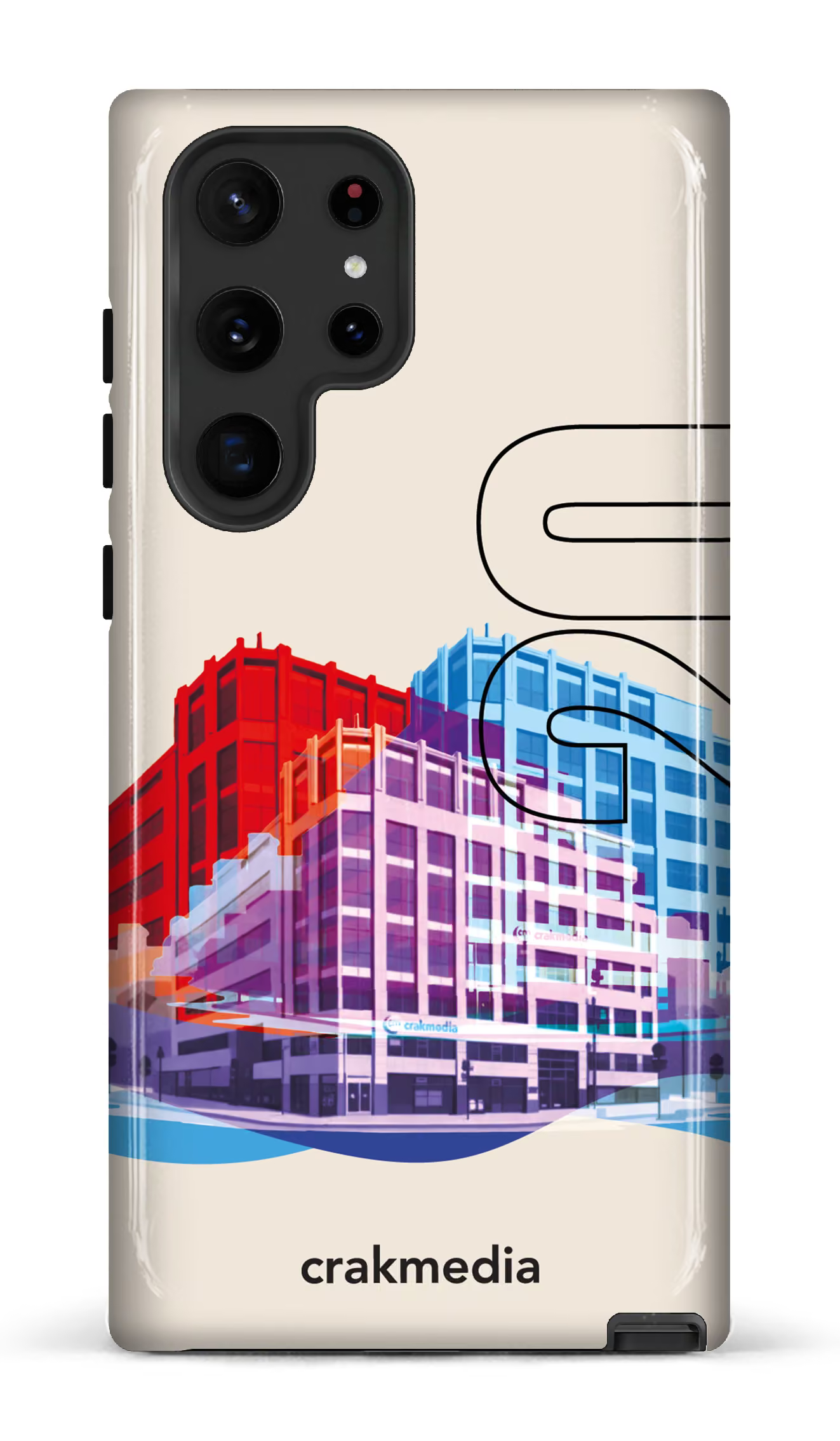 Galaxy S22 Ultra Tough Building Crakmedia -