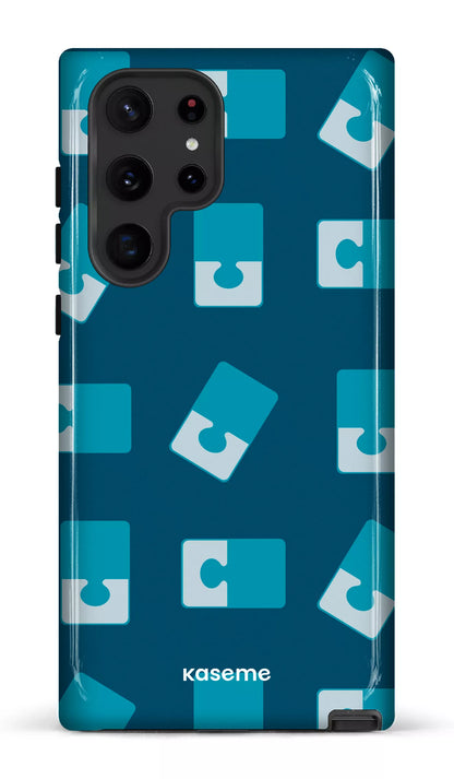 Galaxy S22 Ultra Tough Casse-tête Bleu -