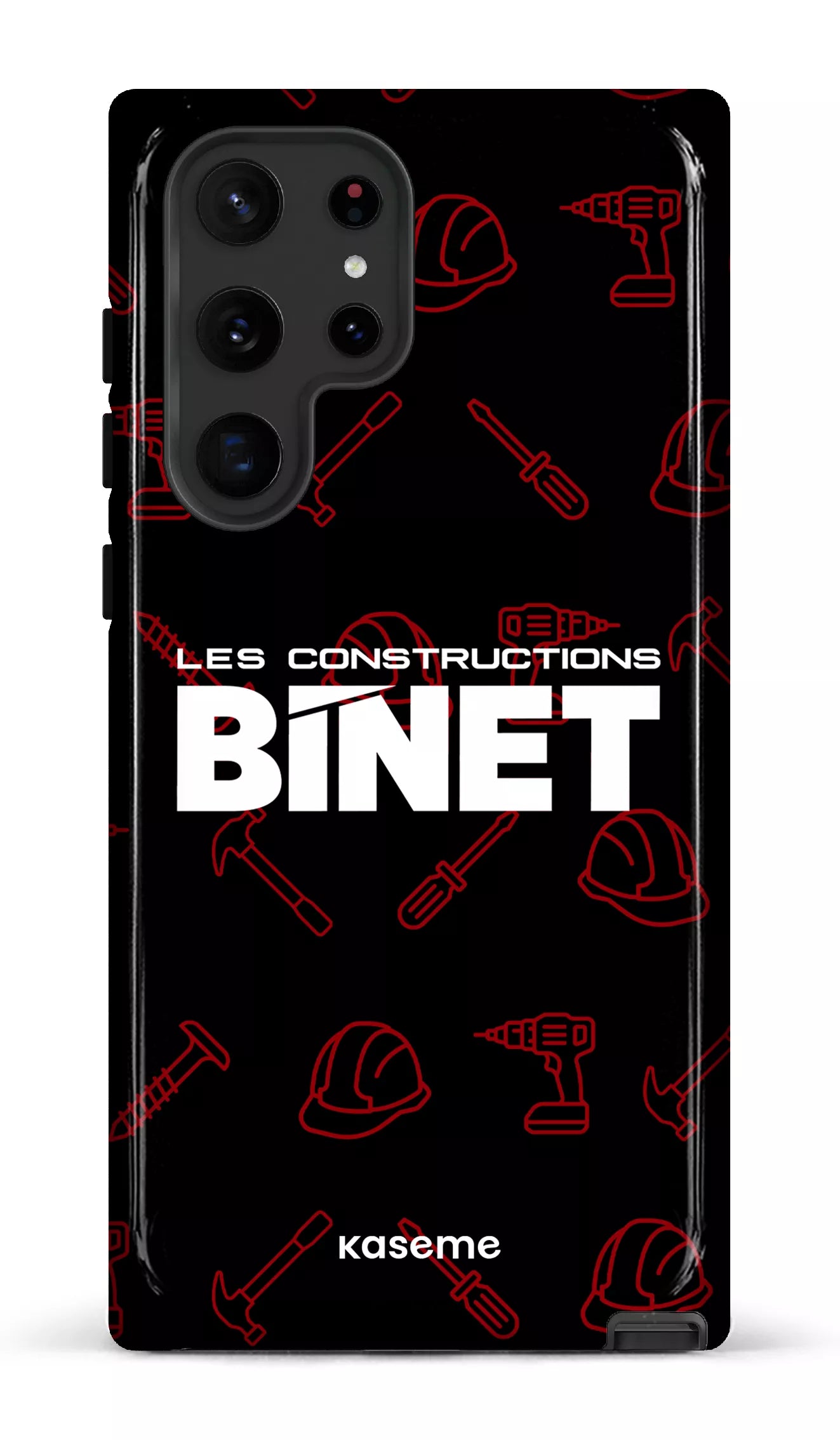 Galaxy S22 Ultra Tough Constructions Binet Noir -
