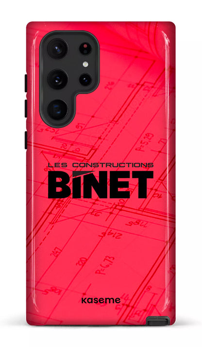 Galaxy S22 Ultra Tough Constructions Binet Rouge -