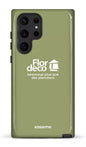 Galaxy S22 Ultra Tough Flordeco logo Sauge -