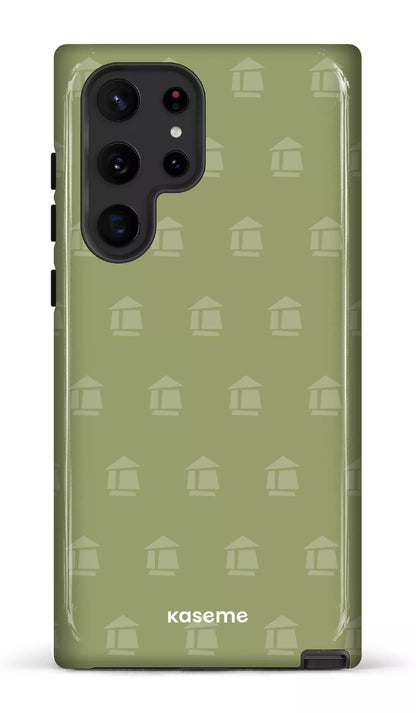 Galaxy S22 Ultra Tough Flordeco motif sauge -