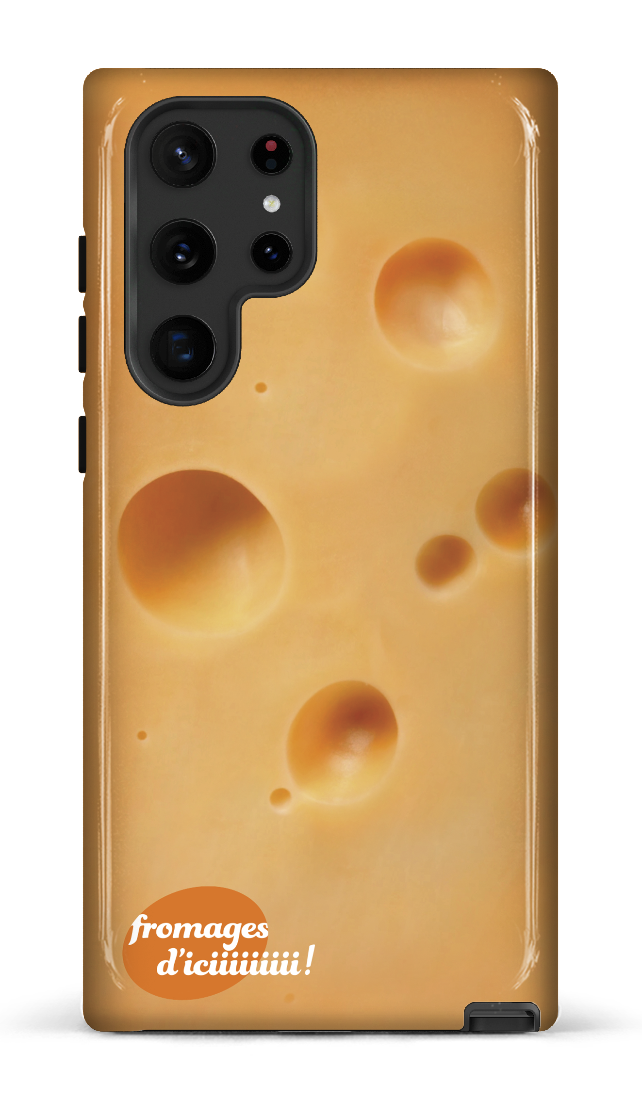 Galaxy S22 Ultra Tough Fromage Suisse Logo -