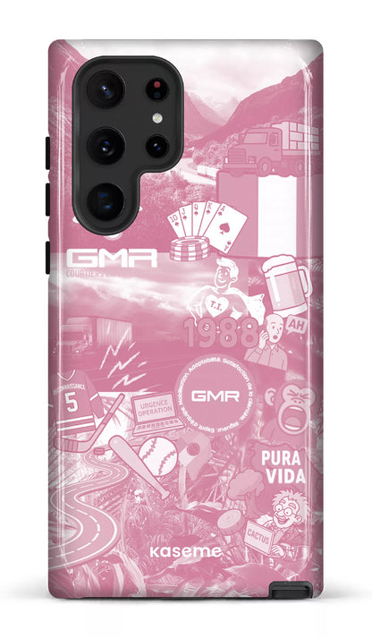 Galaxy S22 Ultra Tough GMR Collage Rose -