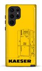 Galaxy S22 Ultra Tough Kaeser - The Golden Blueprint -