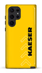 Galaxy S22 Ultra Tough Kaeser Flèches Jaune -